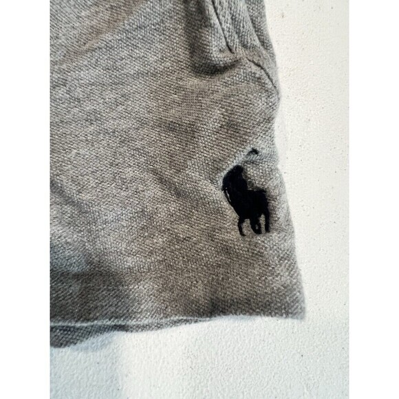 2X POLO Ralph Lauren navy blue & Burgundy knit shorts boy elastic waist 3 months - Picture 3 of 4